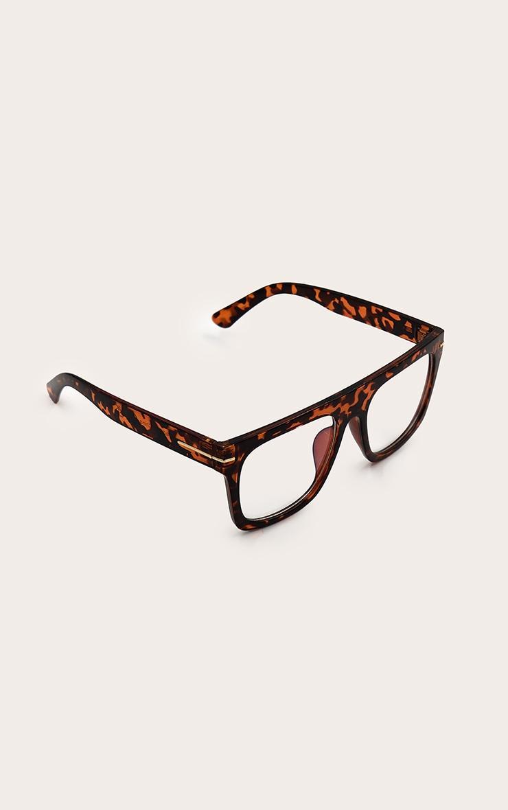Tortoise Shell Square Blue Light Readers Product Image