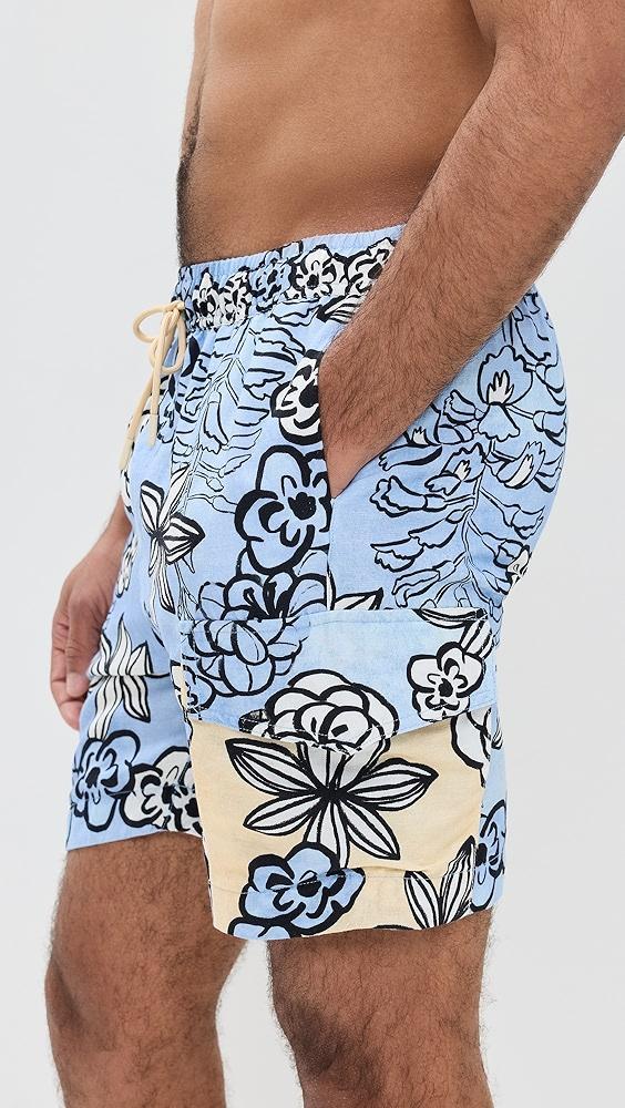 Agua Bendita Marcus Clay Shorts 6.25" | Shopbop Product Image