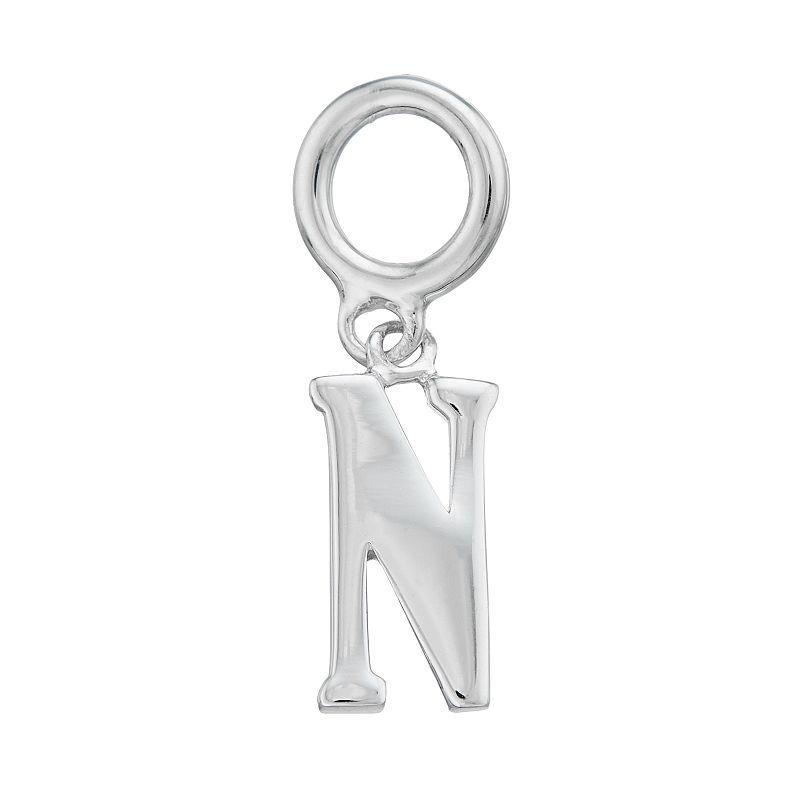 Lavish by TJM Sterling Silver Initial Letter Charm, Women's, Sterling Q Product Image