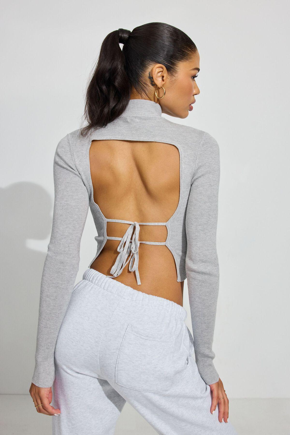 Apron Back Sweater Product Image