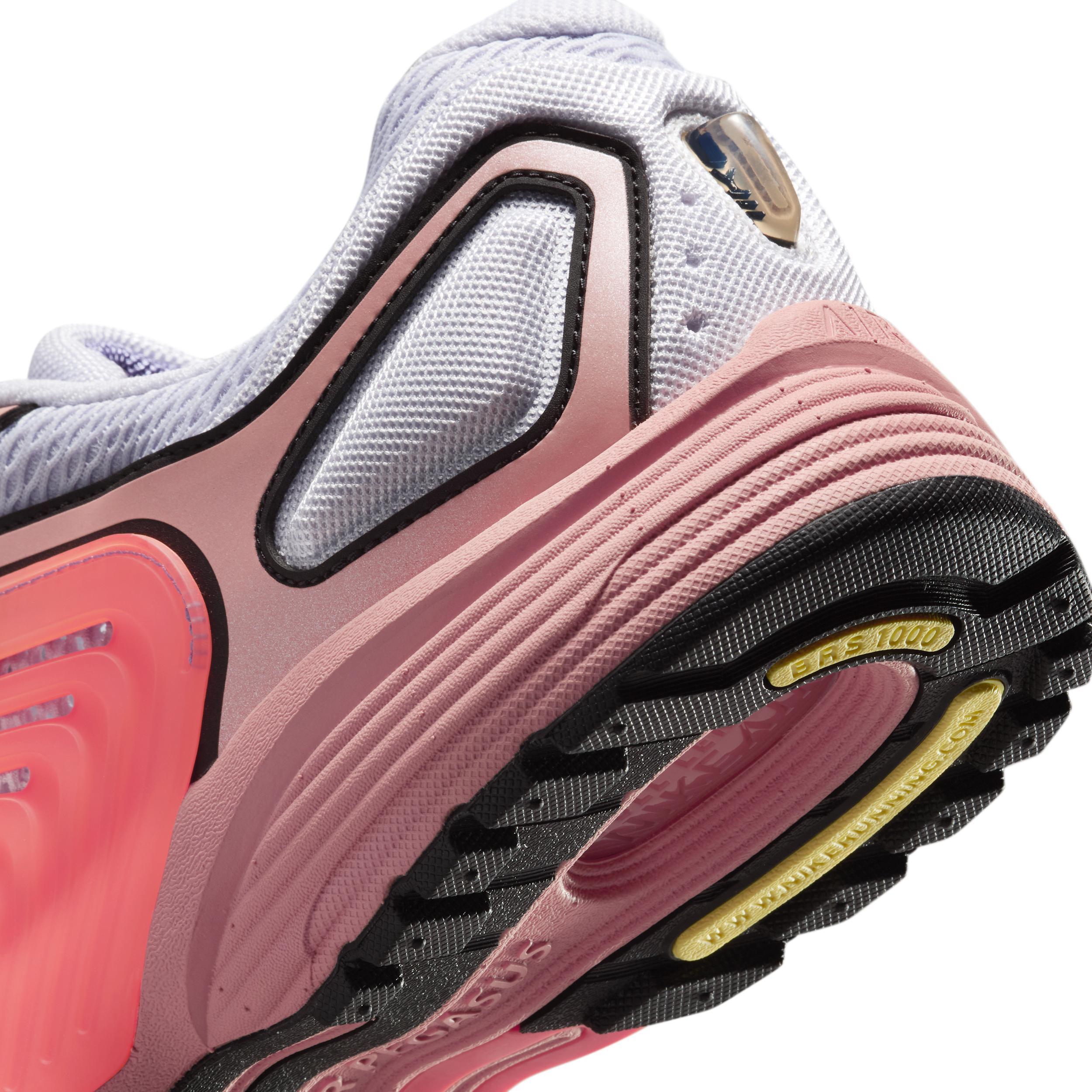 Nike Mens Nike Air Pegasus Wave - Mens Running Shoes Black/Silver /Pink Product Image