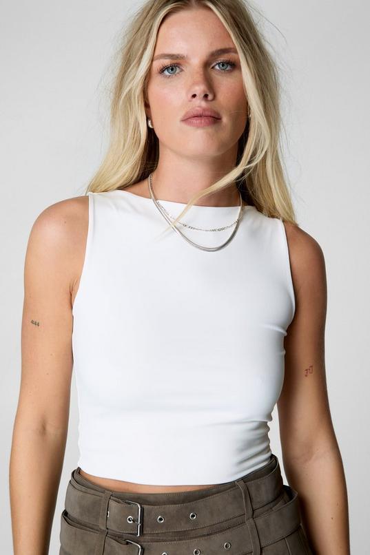 Sleeveless Slinky Top Product Image