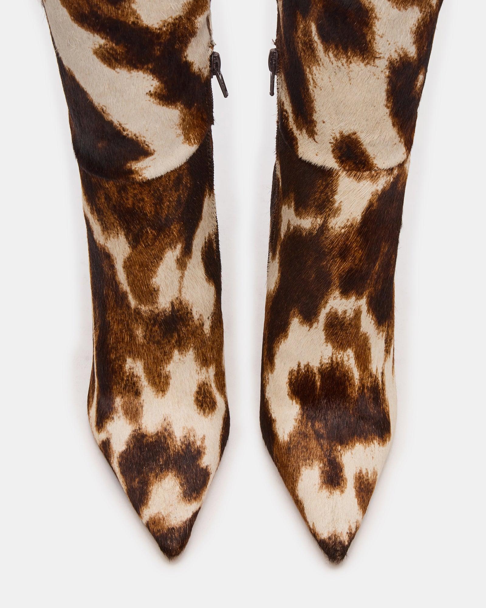 NITRO BROWN COW PRINT WIDE CALF Female Product Image