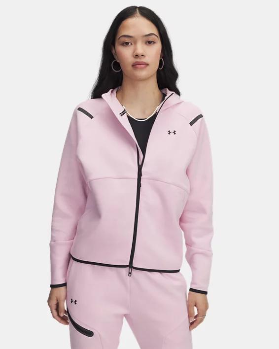 UA Unstoppable Fleece Womens Full-Zip Product Image