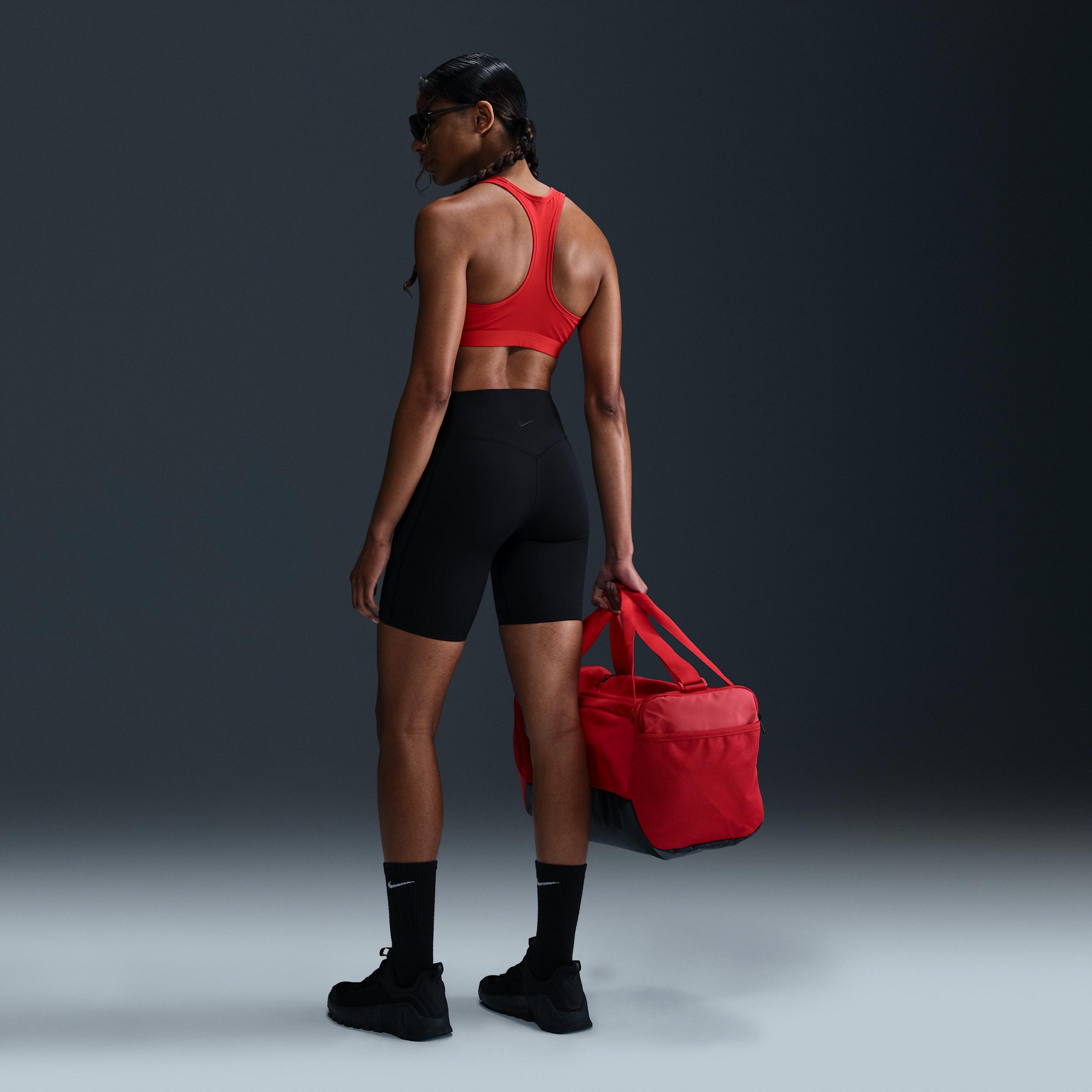 Nike Women's Universa Medium-Support High-Waisted 8" Biker Shorts with Pockets Product Image