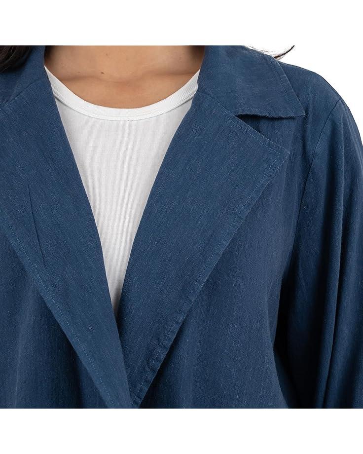 Raglan Sleeve Jacket With Cinch Hem Product Image