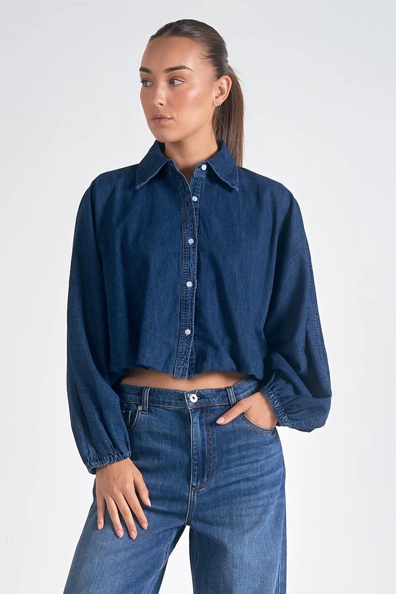 Sonesta Denim Cropped Jacket Product Image