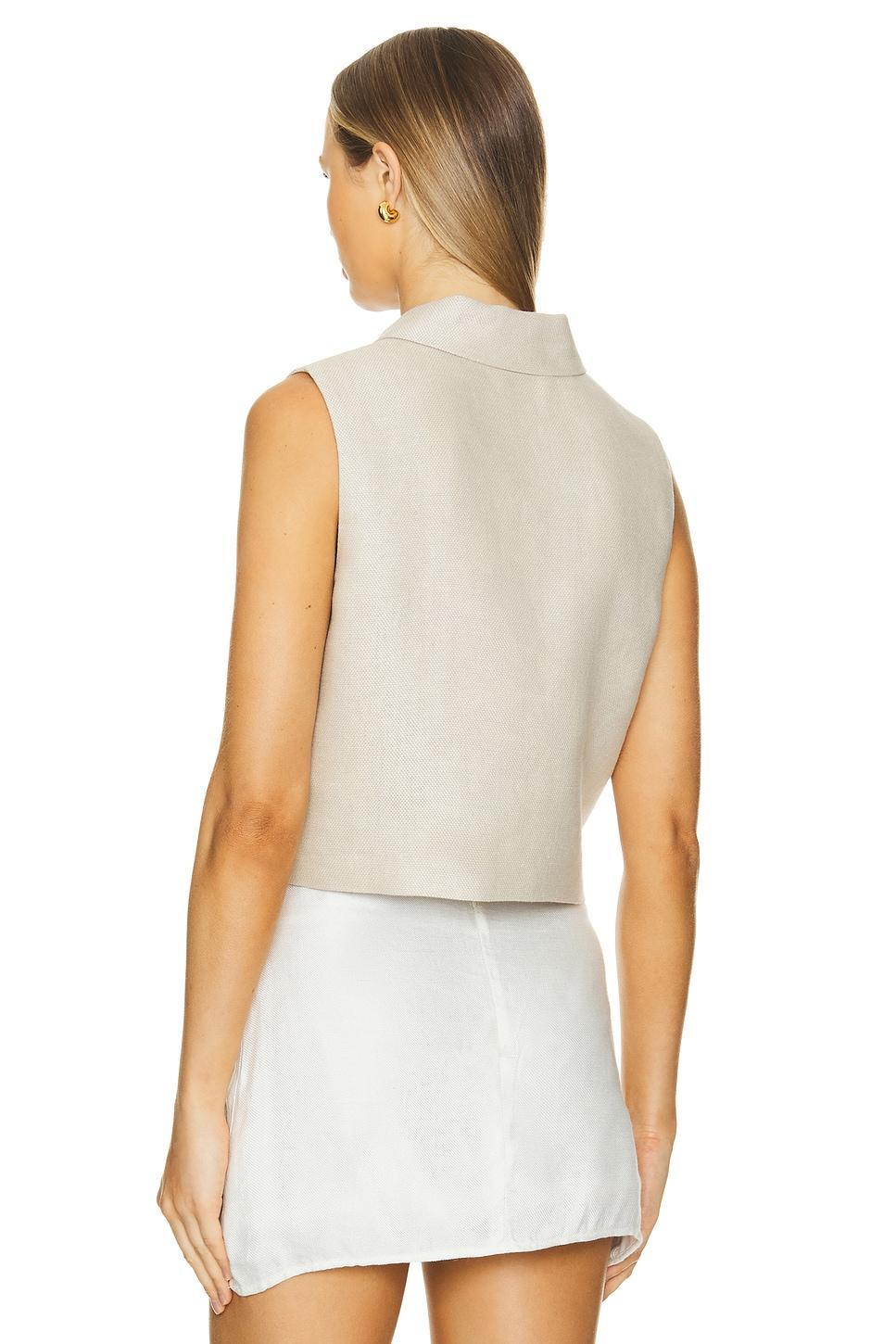 Crop Polo Top Theory Product Image