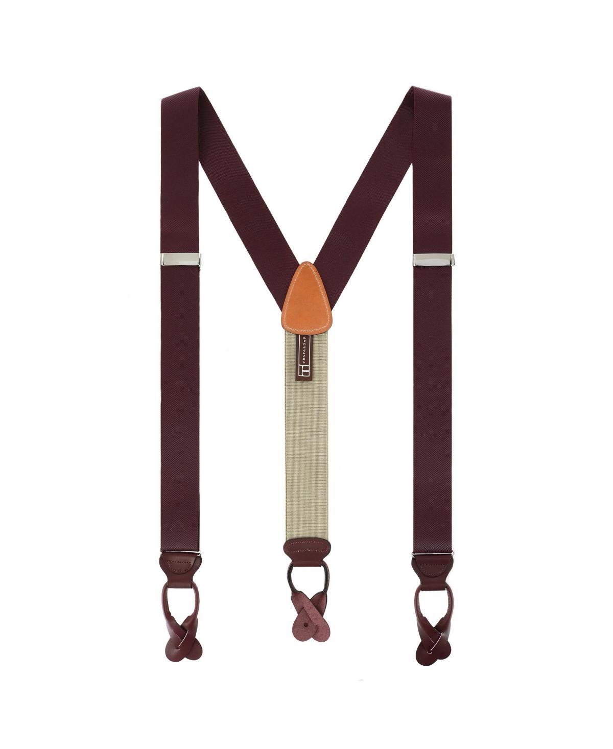 Trafalgar Big & Tall Hudson Solid Color Brace Product Image