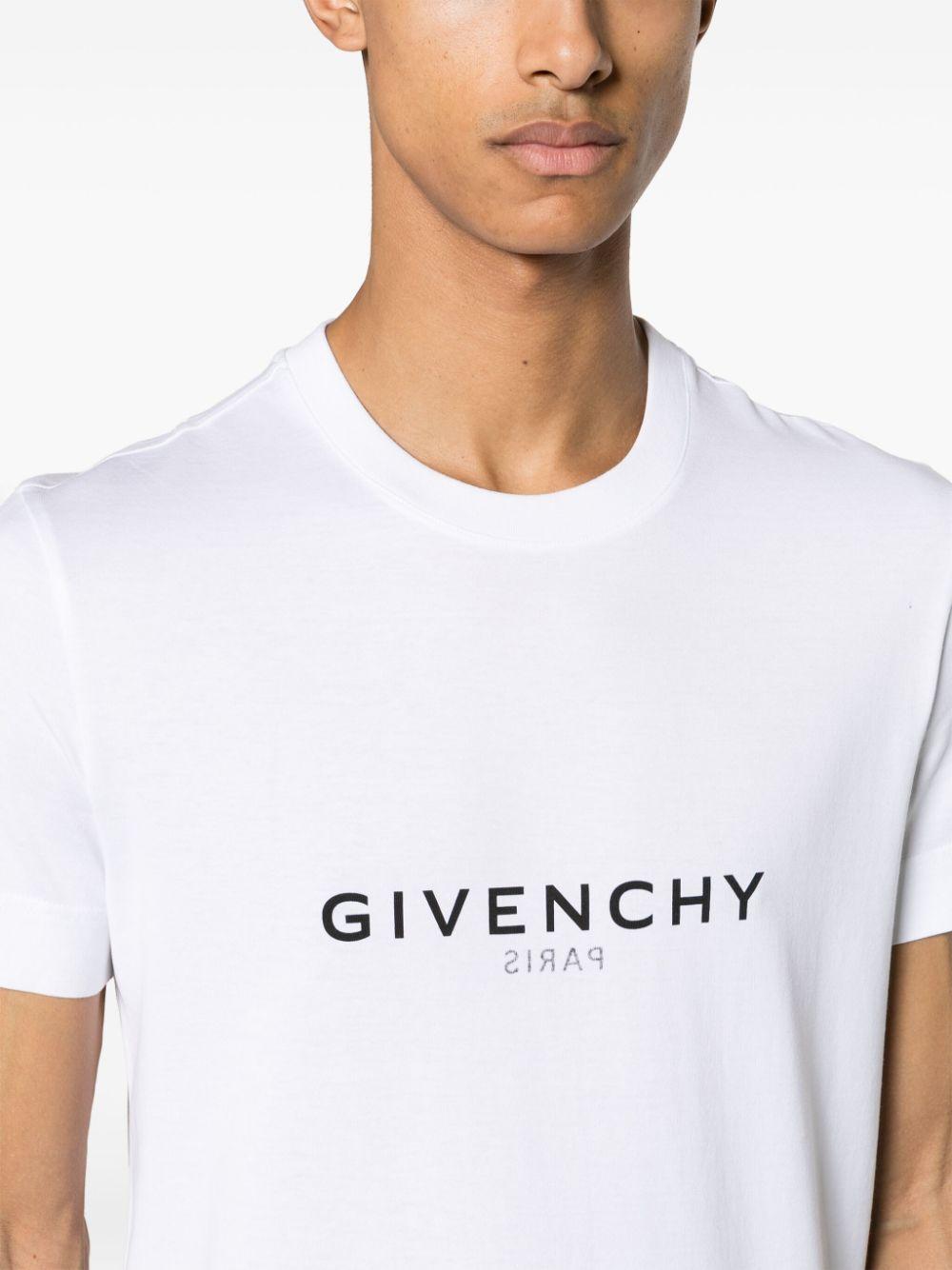 logo-print cotton T-shirt Product Image