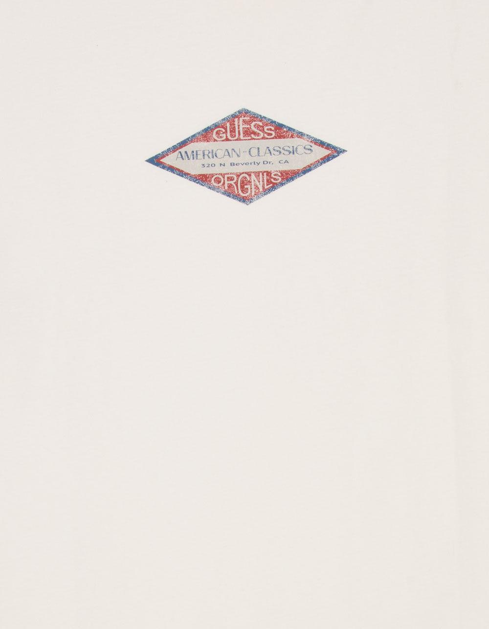 GUESS ORIGINALS Trademark Mens Tee - CREAM Product Image