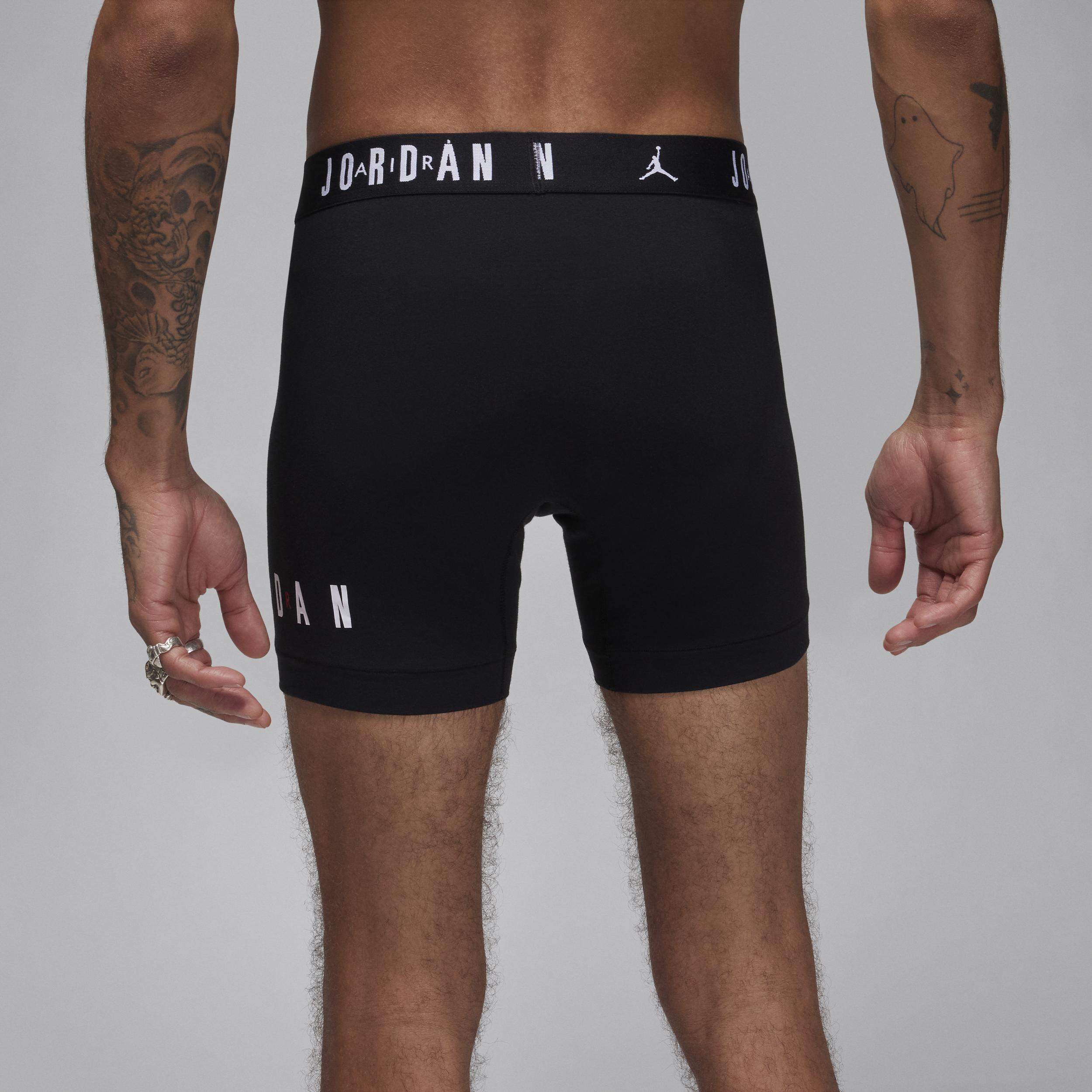 Jordan Dri-FIT Cotton Essentials Men's Flight Boxer Briefs (2-Pack) Product Image