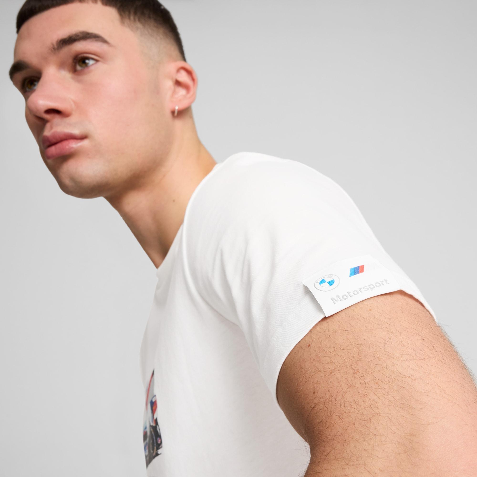 BMW M Motorsport Men's Car Graphic Tee Product Image