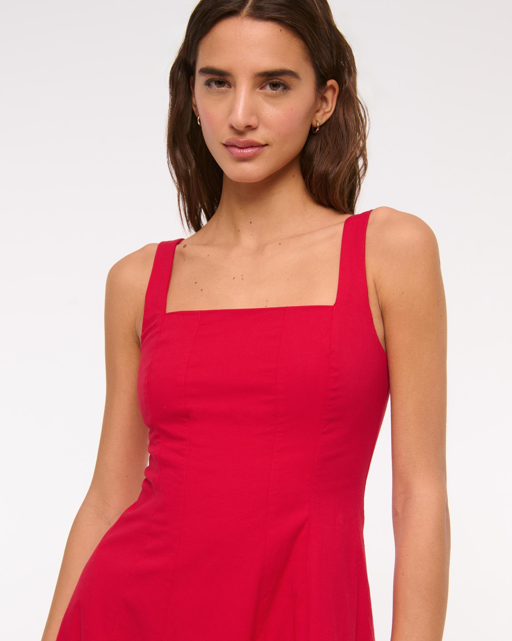 The A&F Mila Midi Dress Product Image