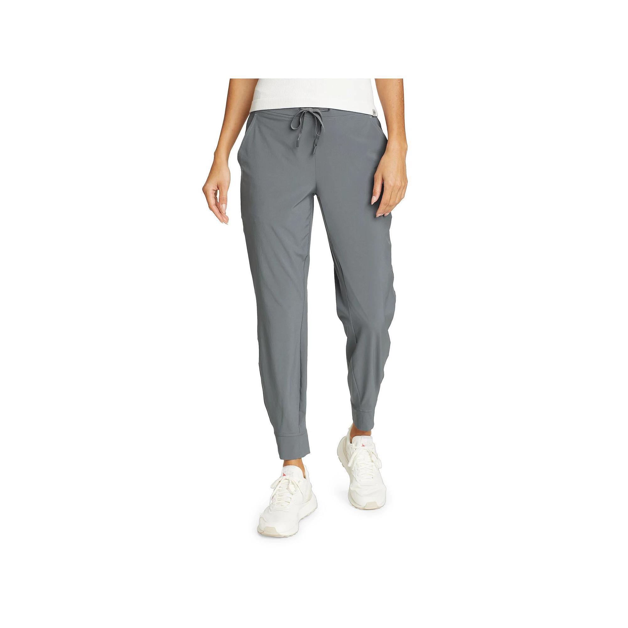 Women's Eddie Bauer Departure Joggers, Size: Large, Frost Gray Product Image