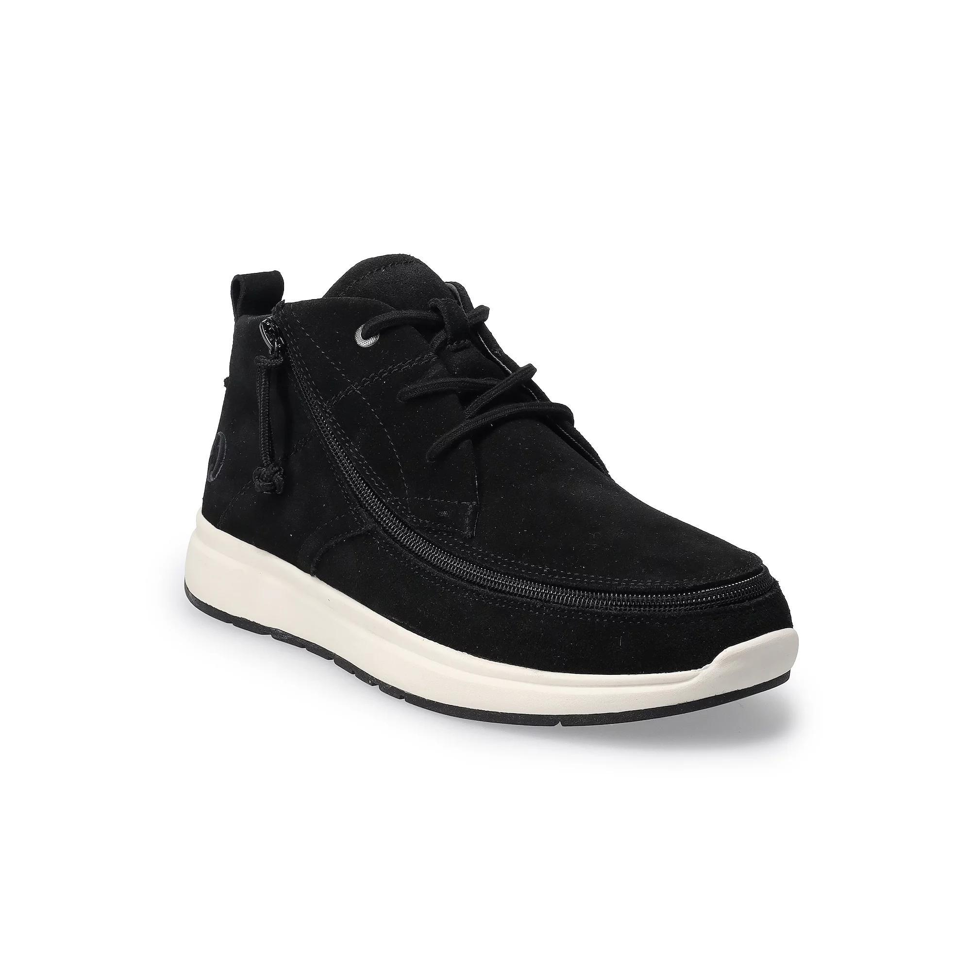 BILLY Footwear Comfort Men's Adaptive Chukka Shoes, Size: 8.5, Black Suede Product Image