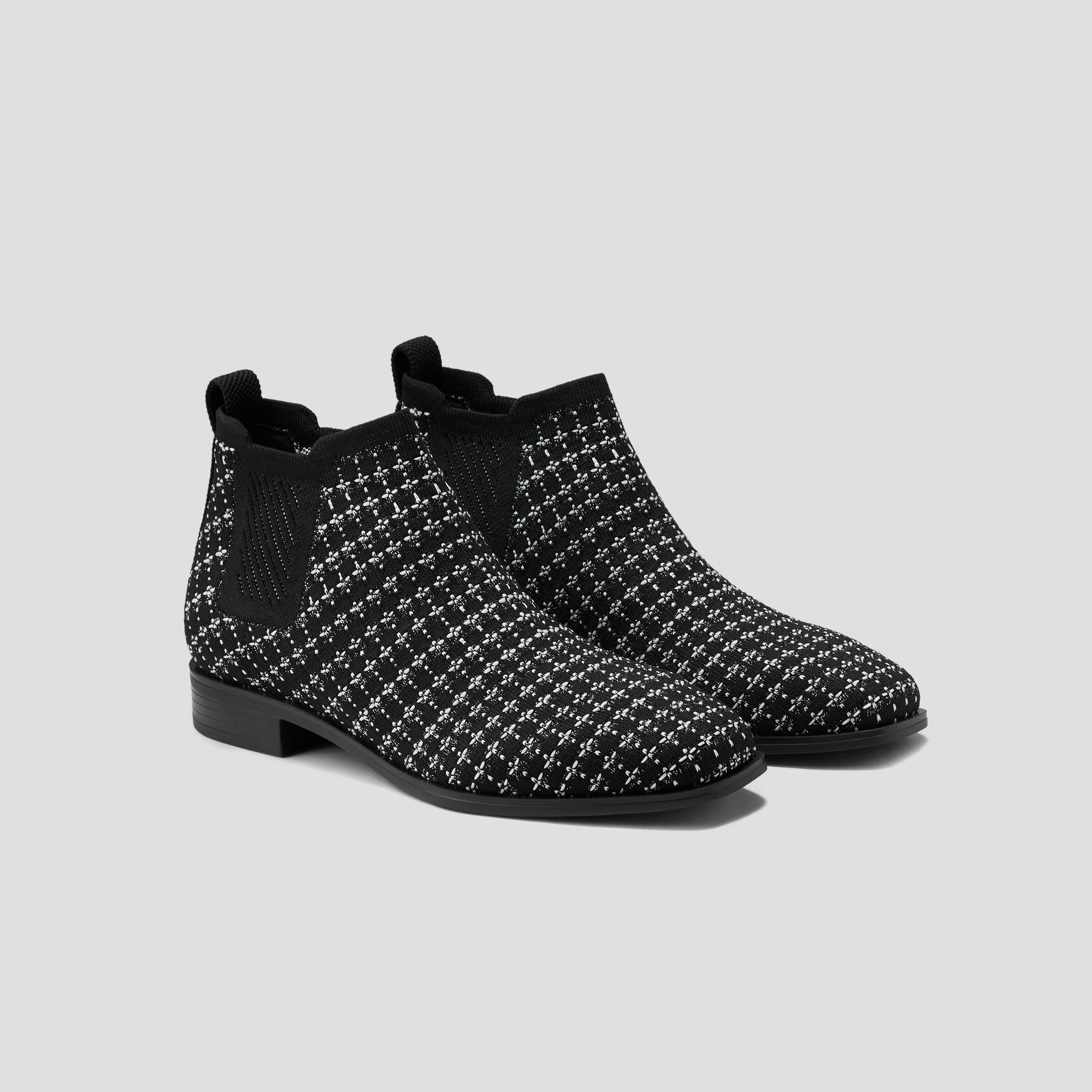 Square-Toe Water-Repellent Ankle Boots (Ryan Pro) Product Image