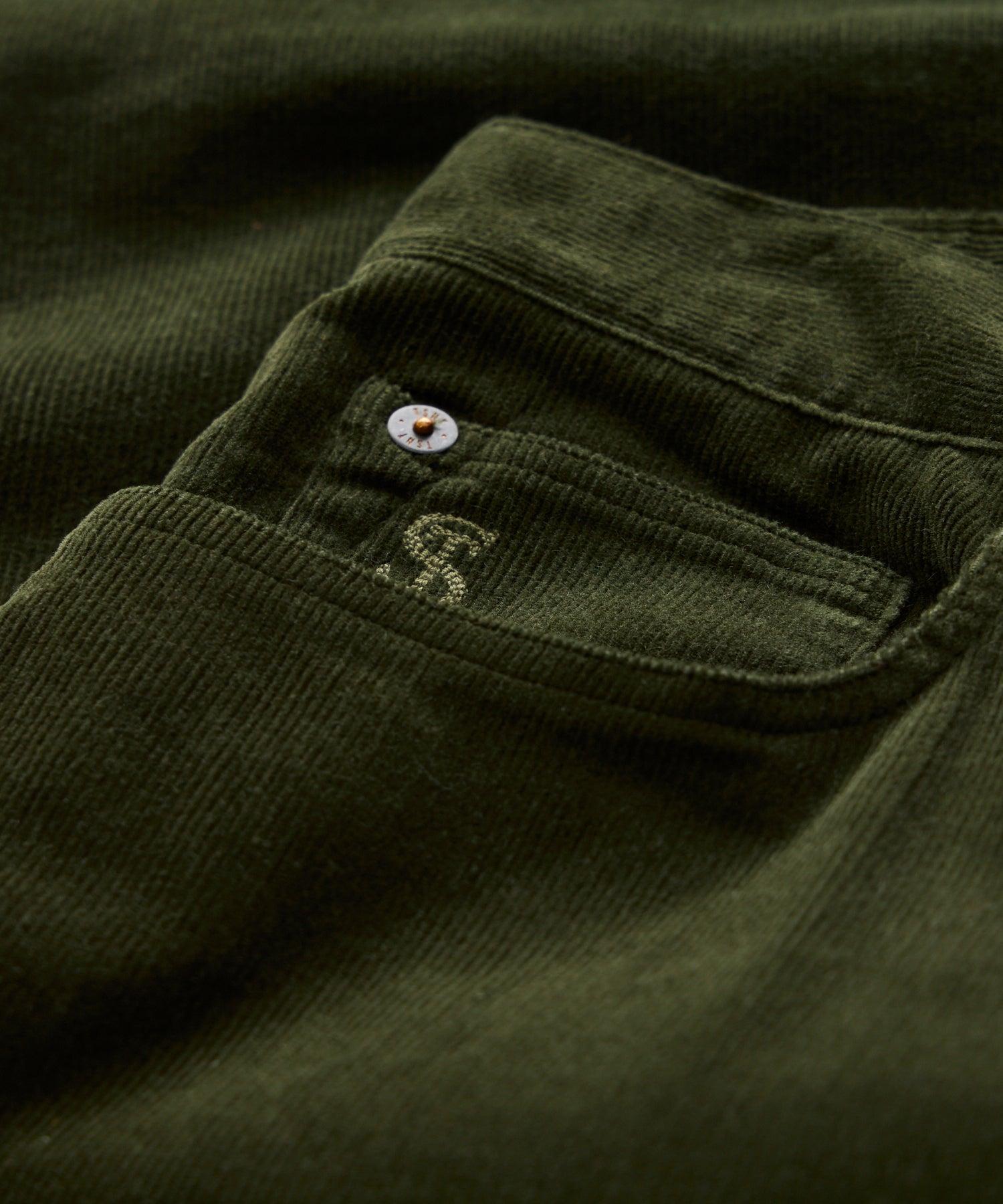 Slim Fit 5-Pocket Corduroy Pant Product Image