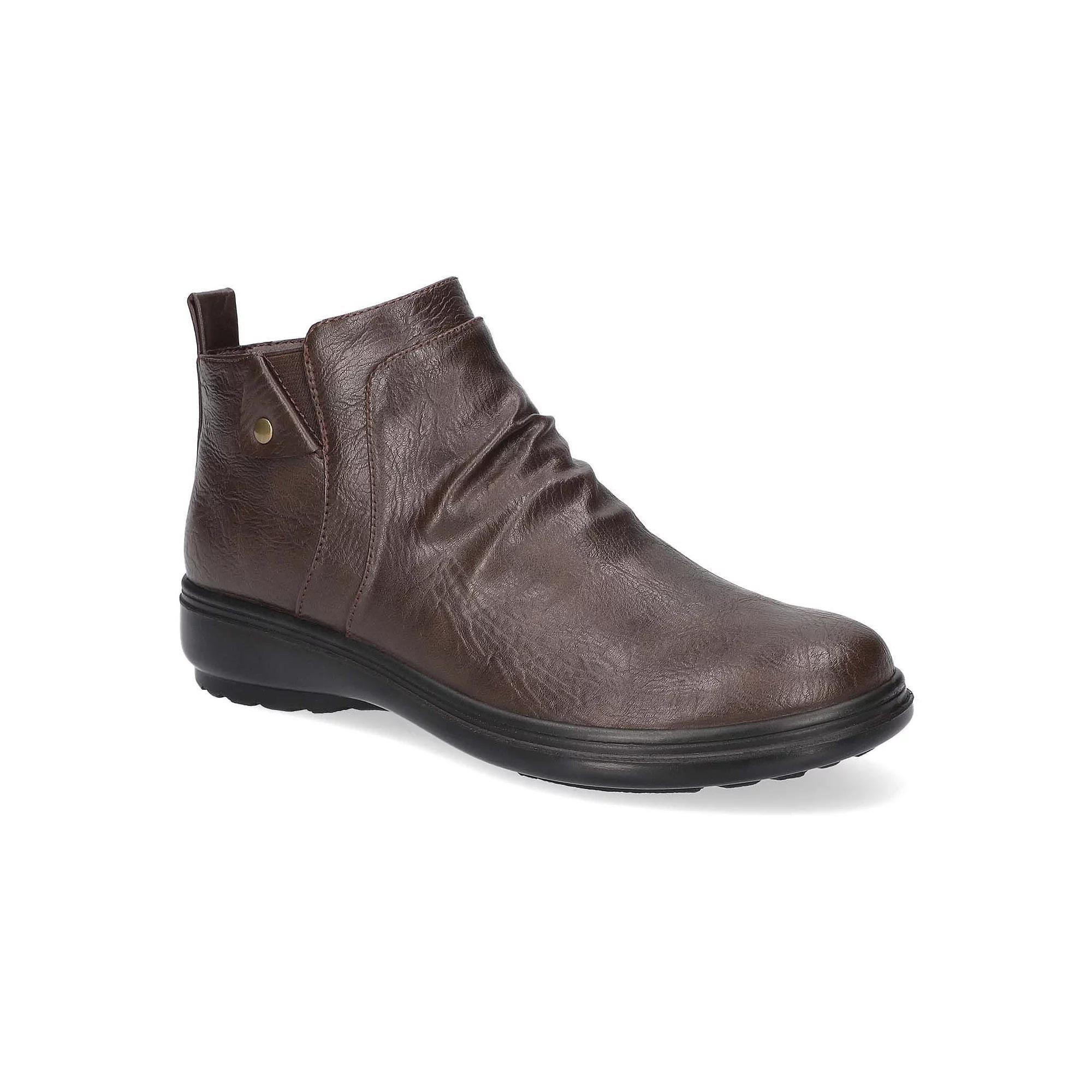 Easy Street Ariadne by Easy Street Women's Comfort Booties, Size: 7.5, Brown Product Image