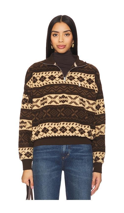 High-pile Fleece Quarter-zip Product Image