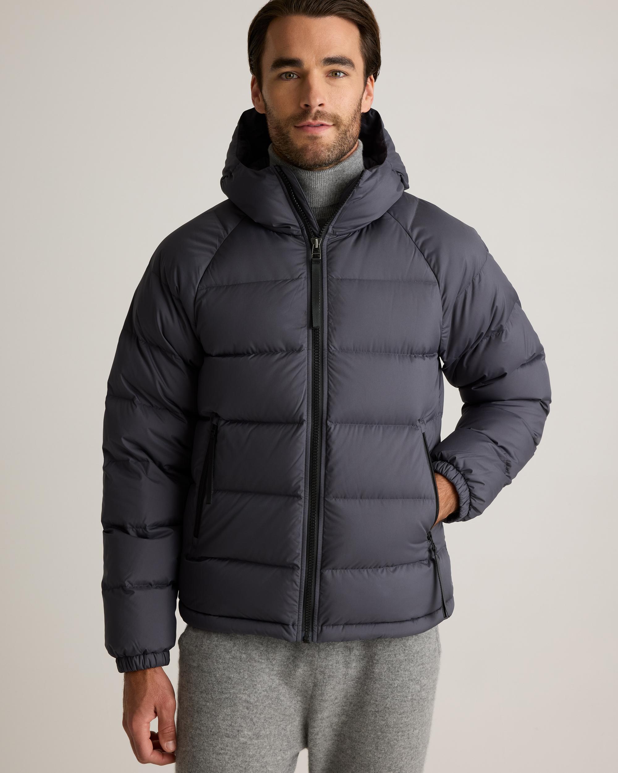 Quince | Men's Responsible Down Puffer Jacket with Hood Recycled Polyester Product Image