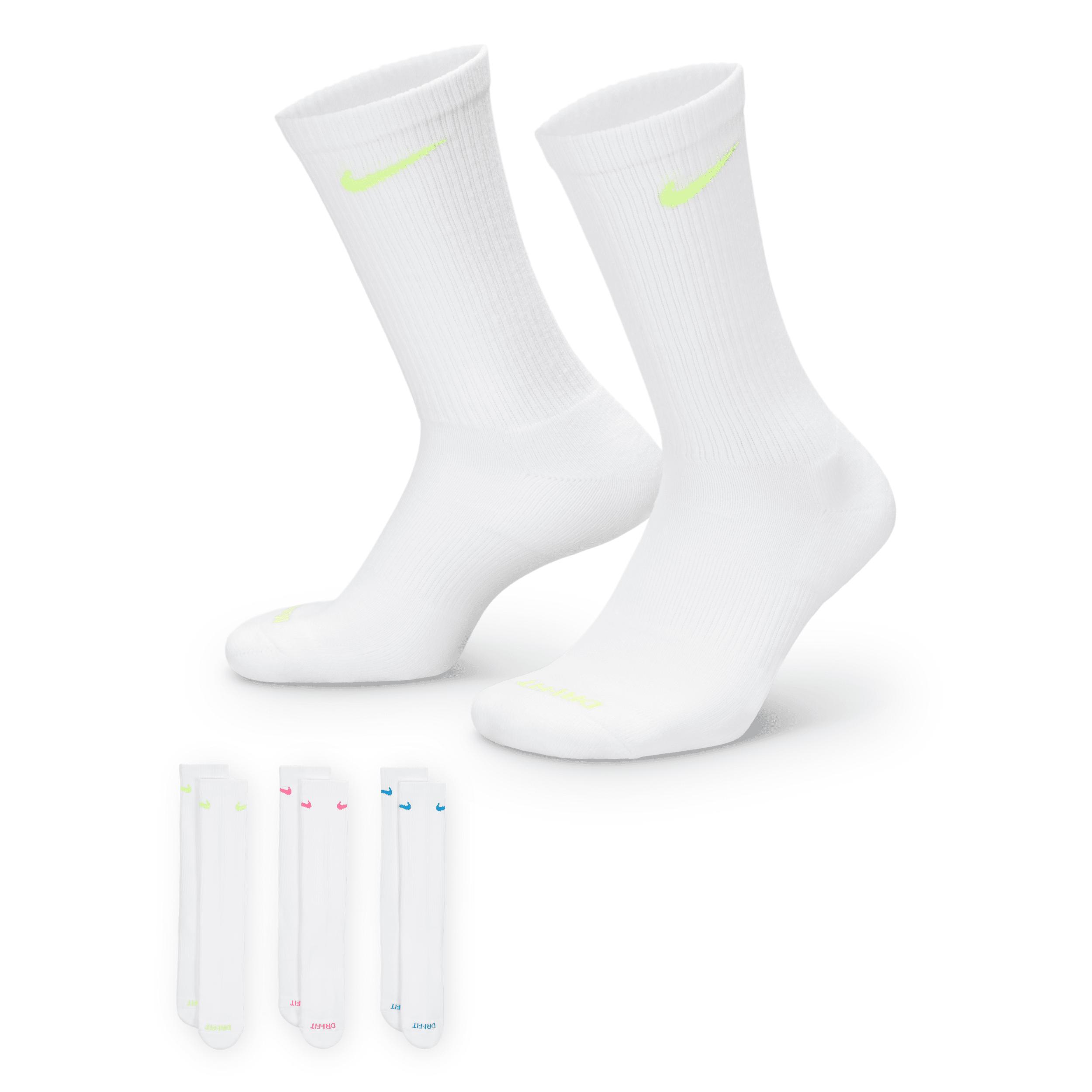 Nike Unisex Everyday Plus Cushioned Training Crew Socks (3 Pairs) Product Image