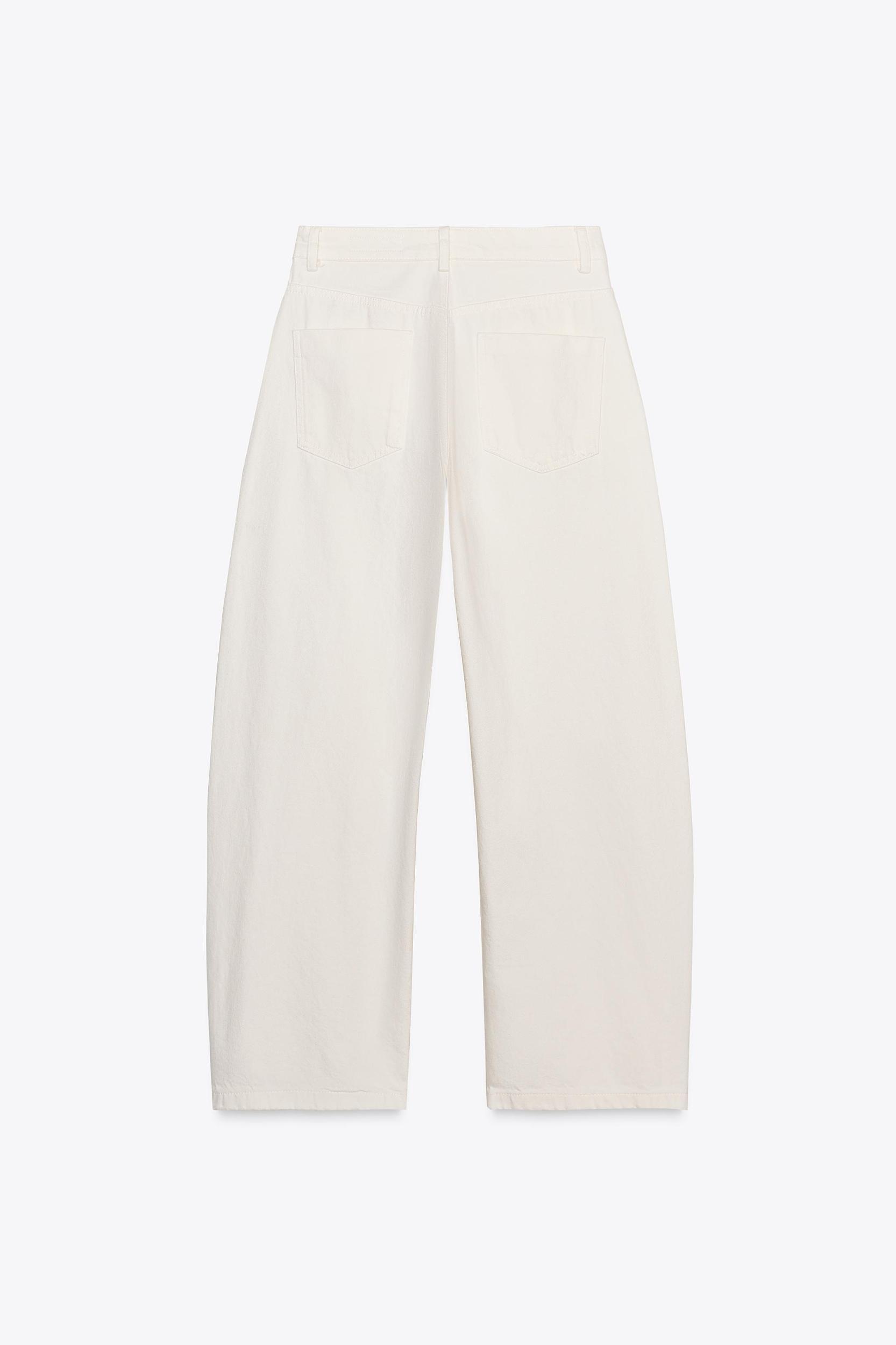 MID WAIST BARREL JEANS ZW COLLECTION Product Image