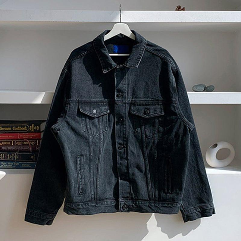 RT No. 4169 WASHED BLACK DENIM JK Product Image