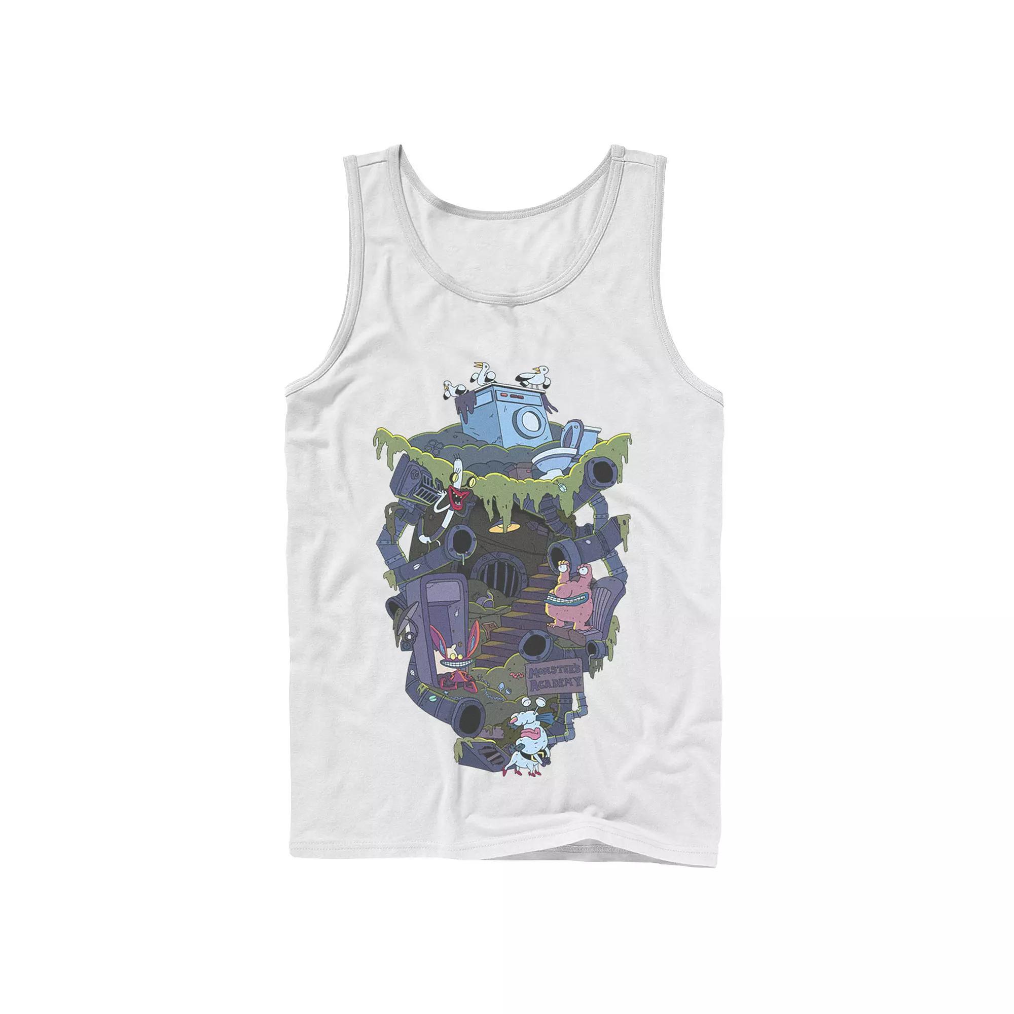 Mens Nickelodeon Aaahh!!! Real Monsters Underground Academy Tank Top Product Image