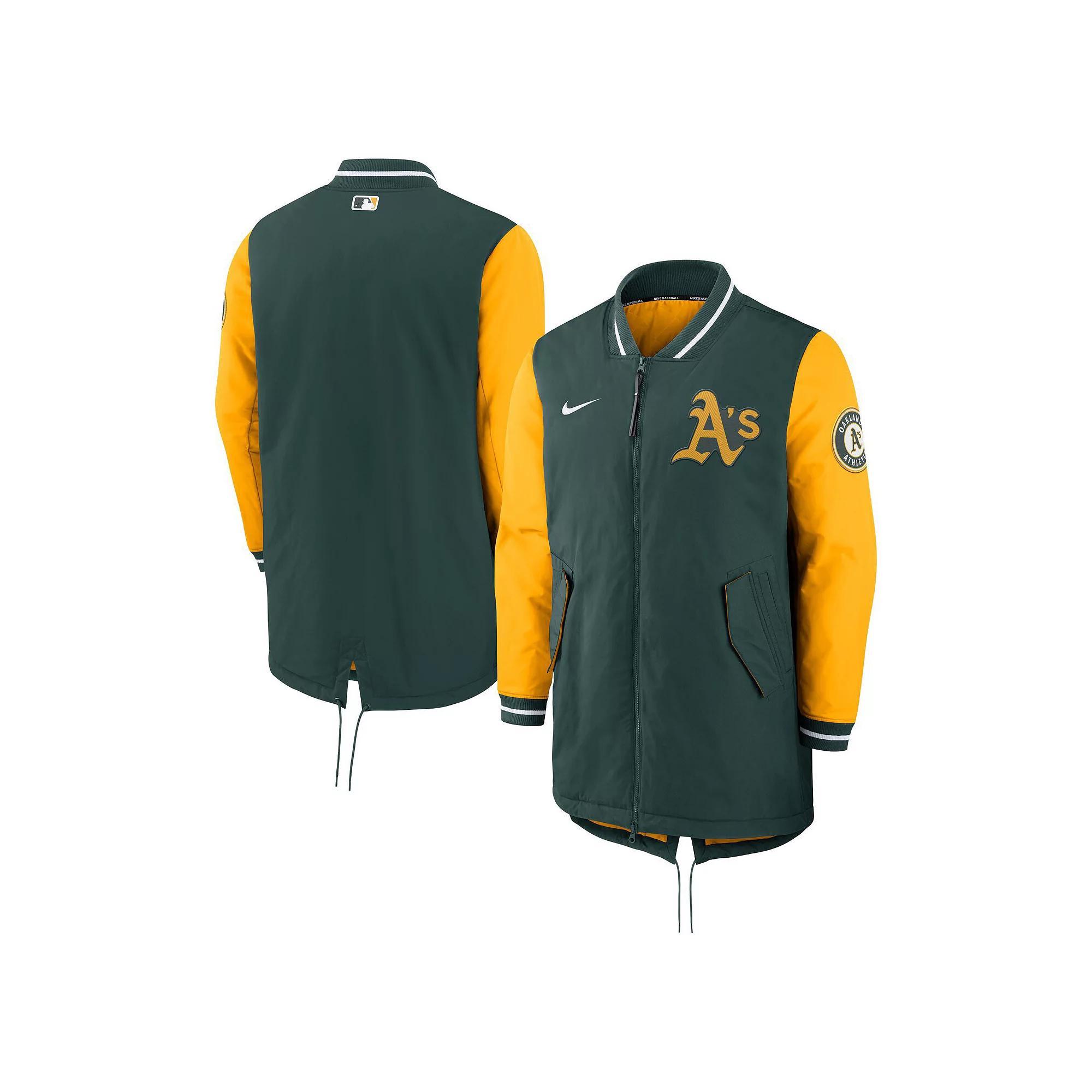 Mens Nike Oakland Athletics Authentic Collection Dugout Performance Full-Zip Jacket Product Image
