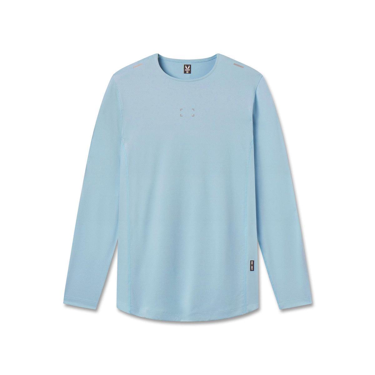 0907. AeroSilver® Training Long Sleeve - Light Sky "Space Bracket" Product Image