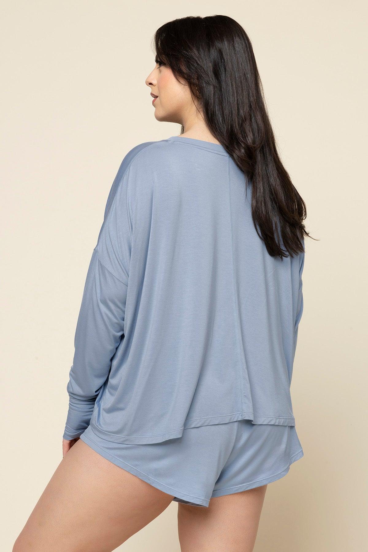 The Perfect Long Sleeve Top - Dusty Mauve Product Image