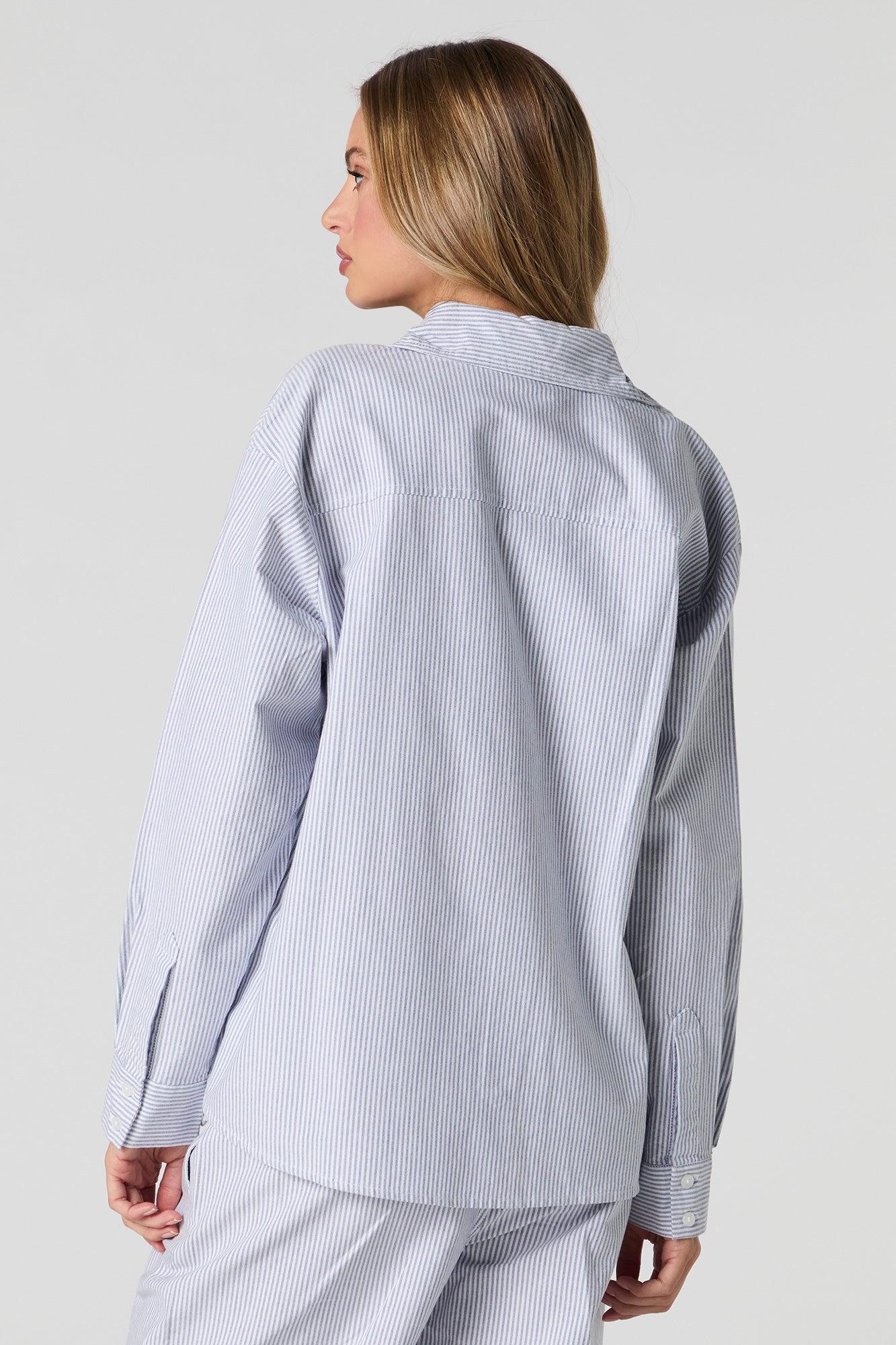Oversized Button-Up Top Female Product Image