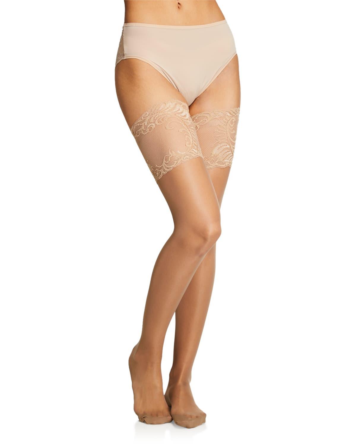 Natori Feather Escape Thigh-High Tights Product Image
