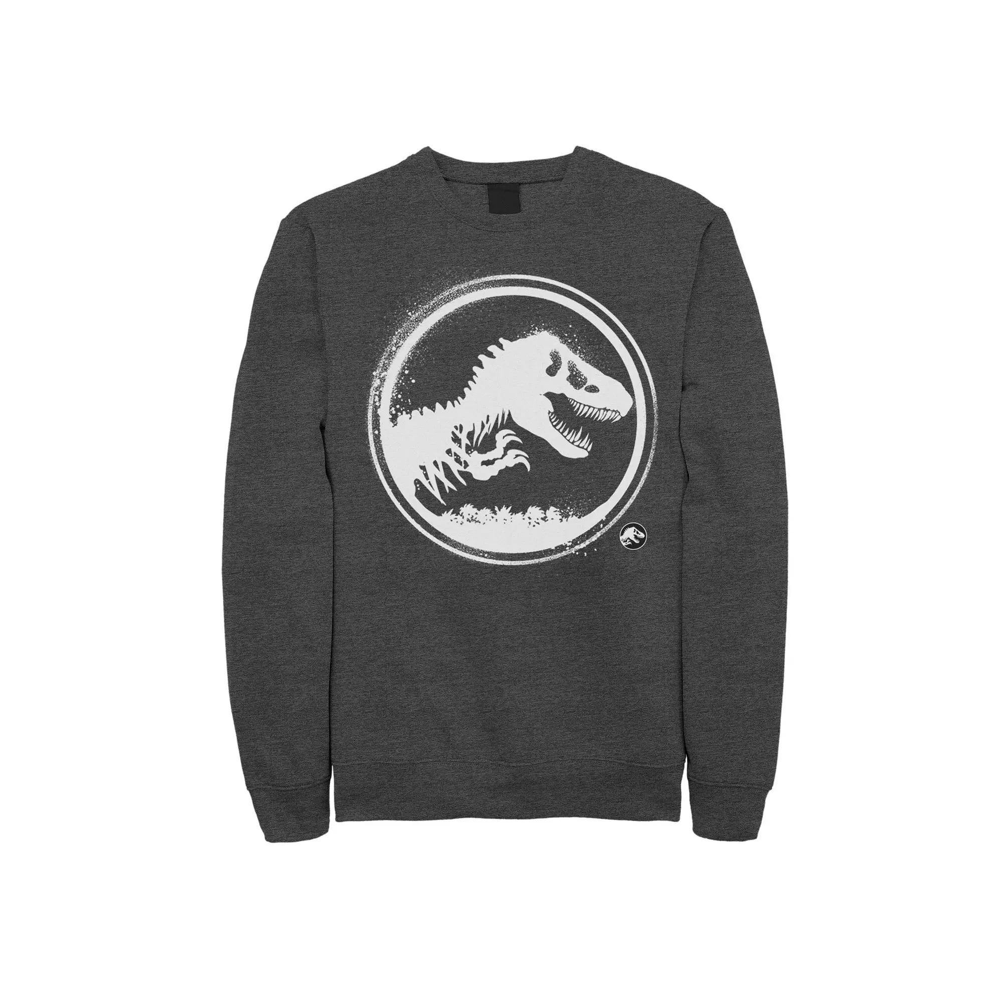 Mens Jurassic World: Fallen Kingdom Paint Splatter Logo Sweatshirt Blue Product Image