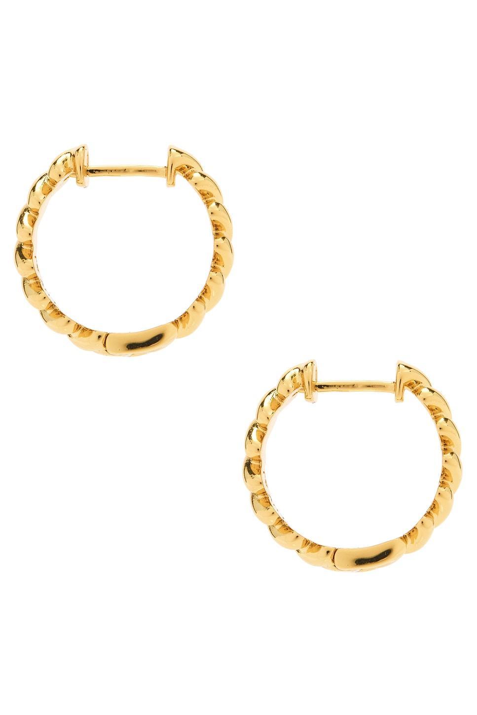The Mini Snake Chain Hoops Luv AJ Product Image