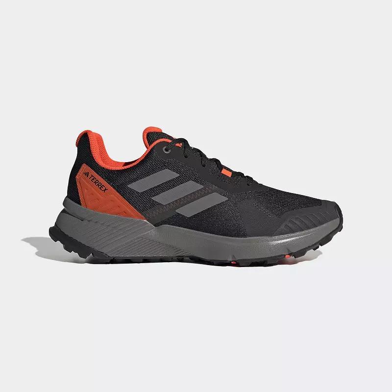 adidas Outdoor Terrex Soulstride (Core /Grey Four/Solar Red) Men's Shoes Product Image
