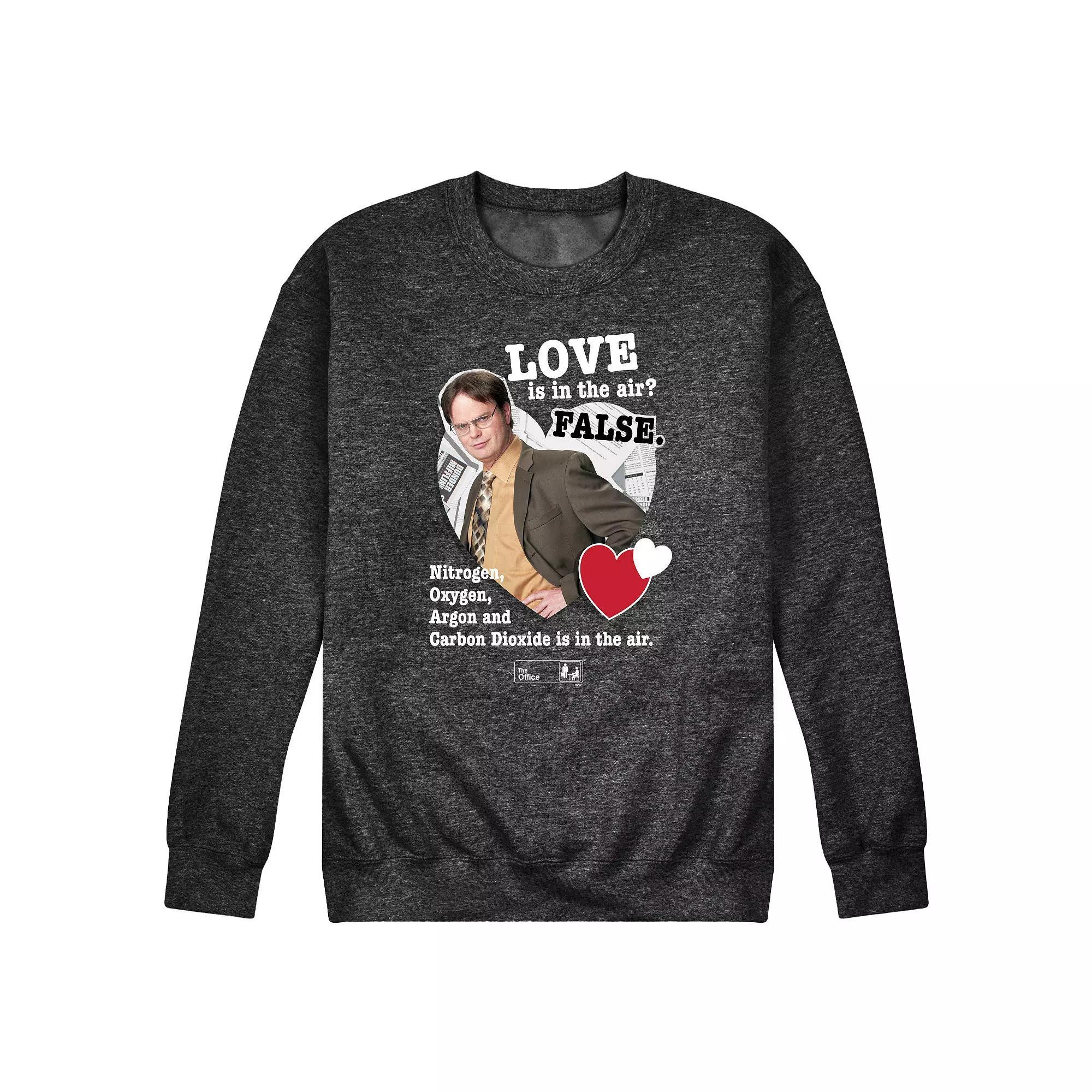 Mens The Office Love In Air Sweatshirt Product Image