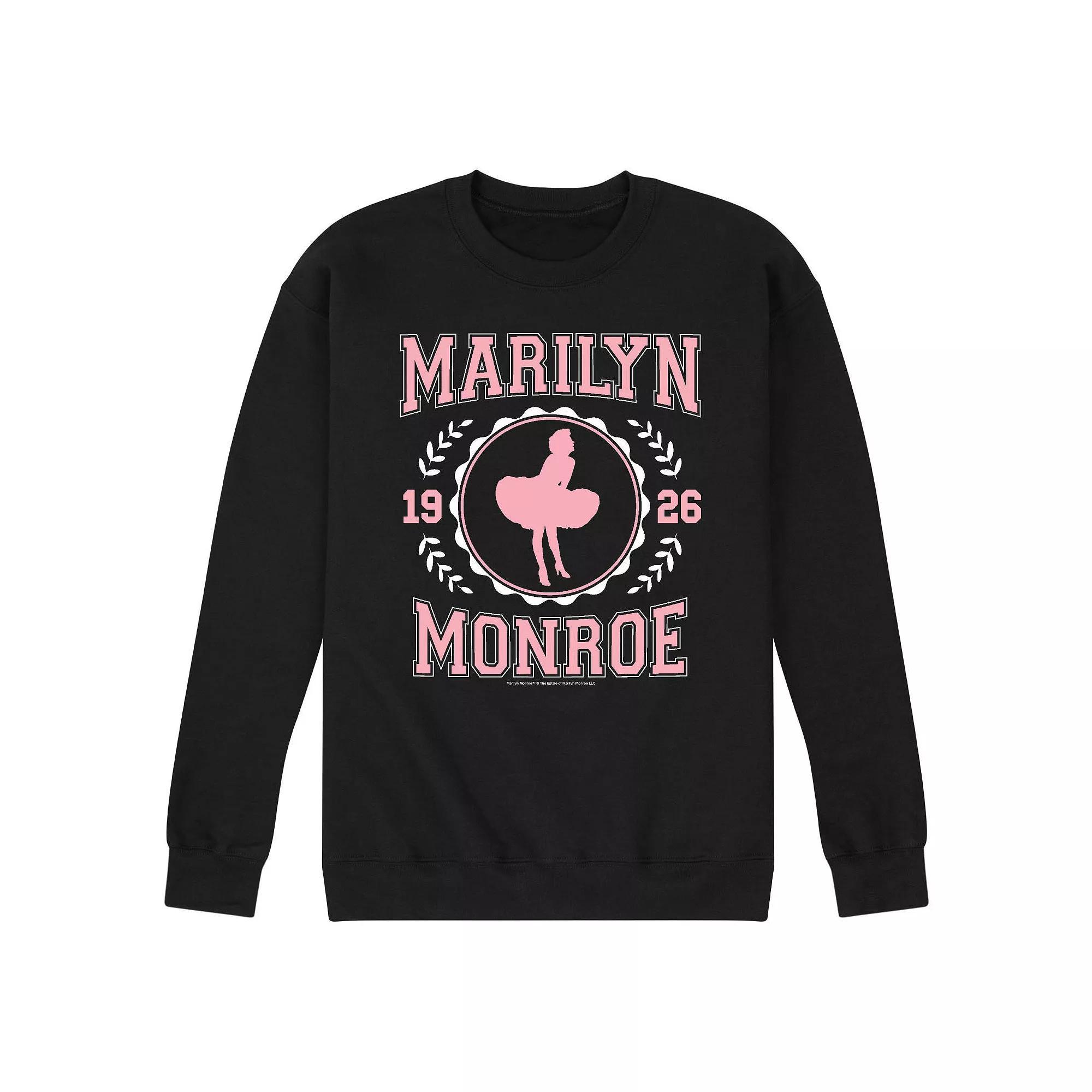 Mens Marilyn Monroe Collegiate Sweatshirt Product Image