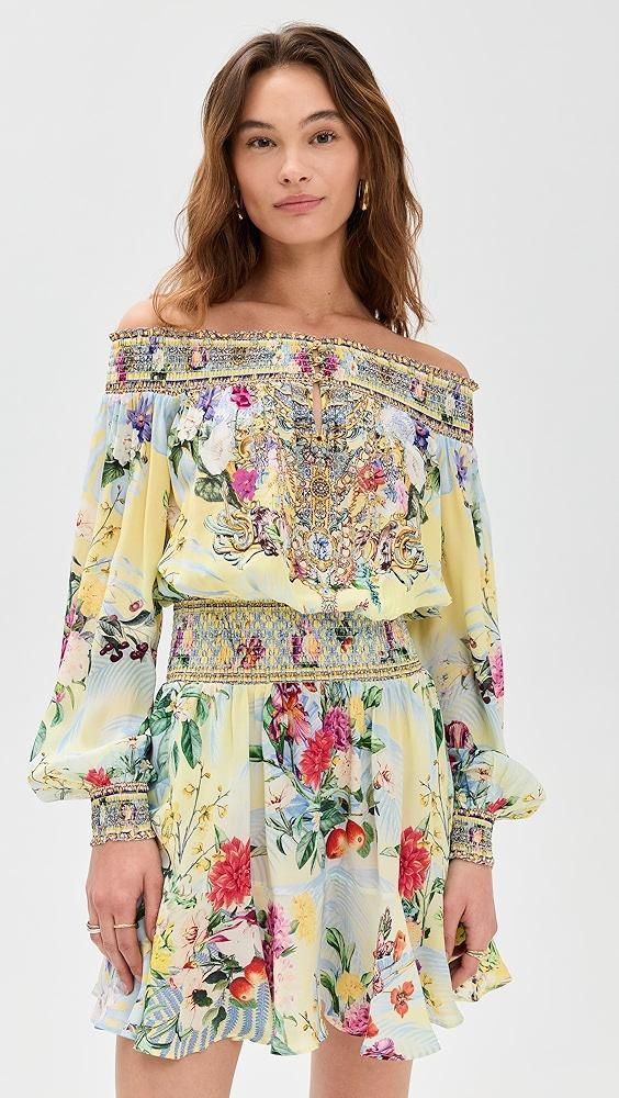 Camilla Off Shoulder Short Dress | Shopbop Product Image