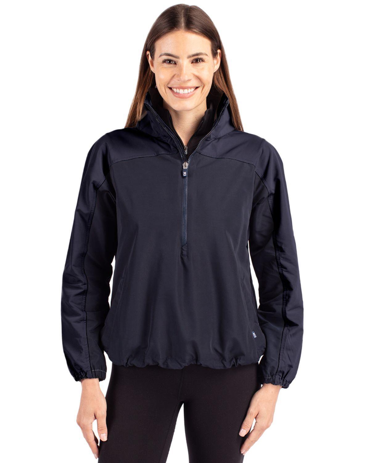 Cutter & Buck Womens Charter Eco Recycled Anorak Jacket Product Image