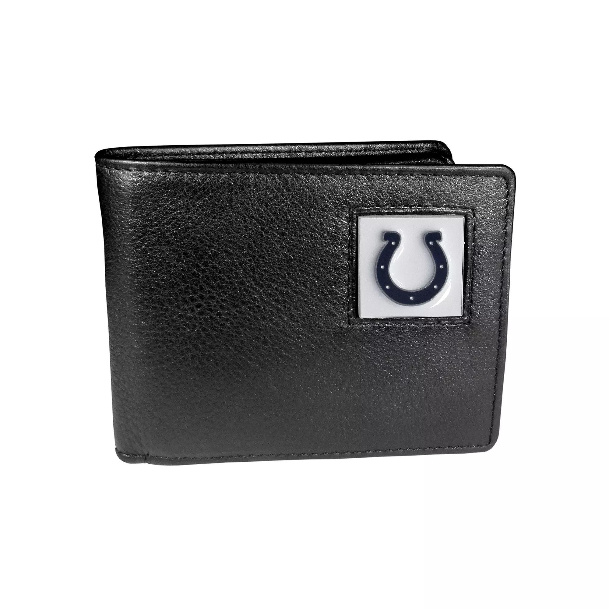 Men's Indianapolis Colts Bifold Wallet, Black Product Image
