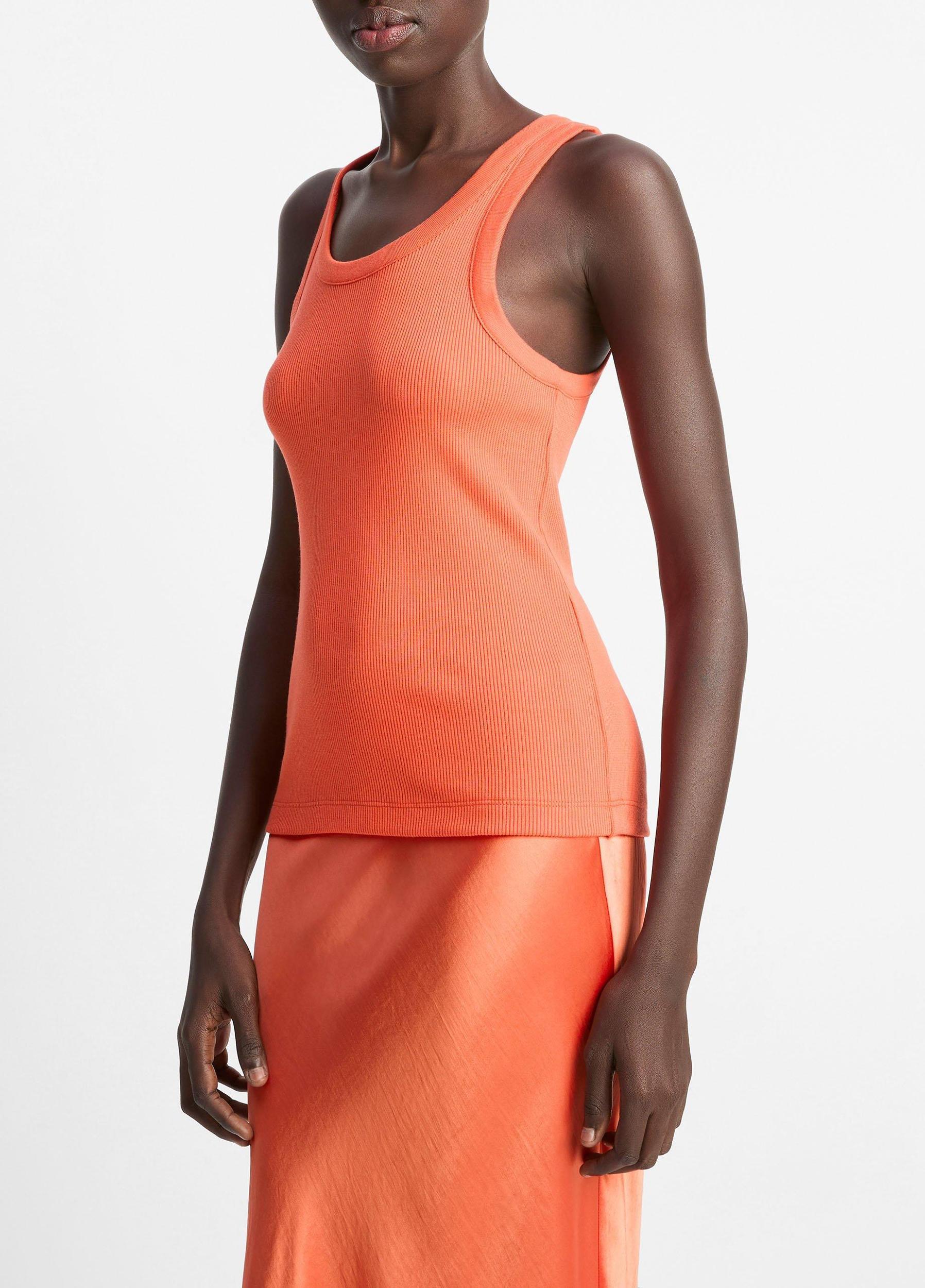 Ribbed Scoop-Neck Tank Product Image