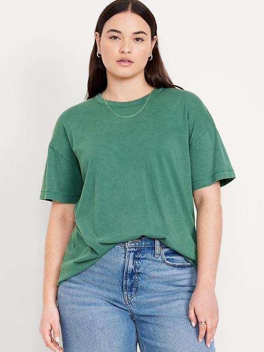 Oversized EveryWear Tunic T-Shirt Product Image