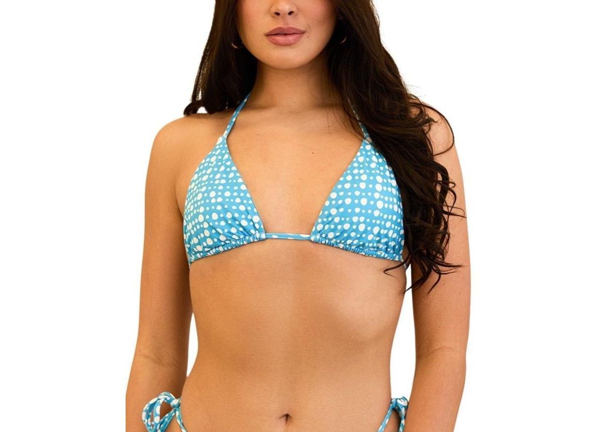 Dippin Daisys Womens Palm Tie Back Triangle Bikini Top - Product Image