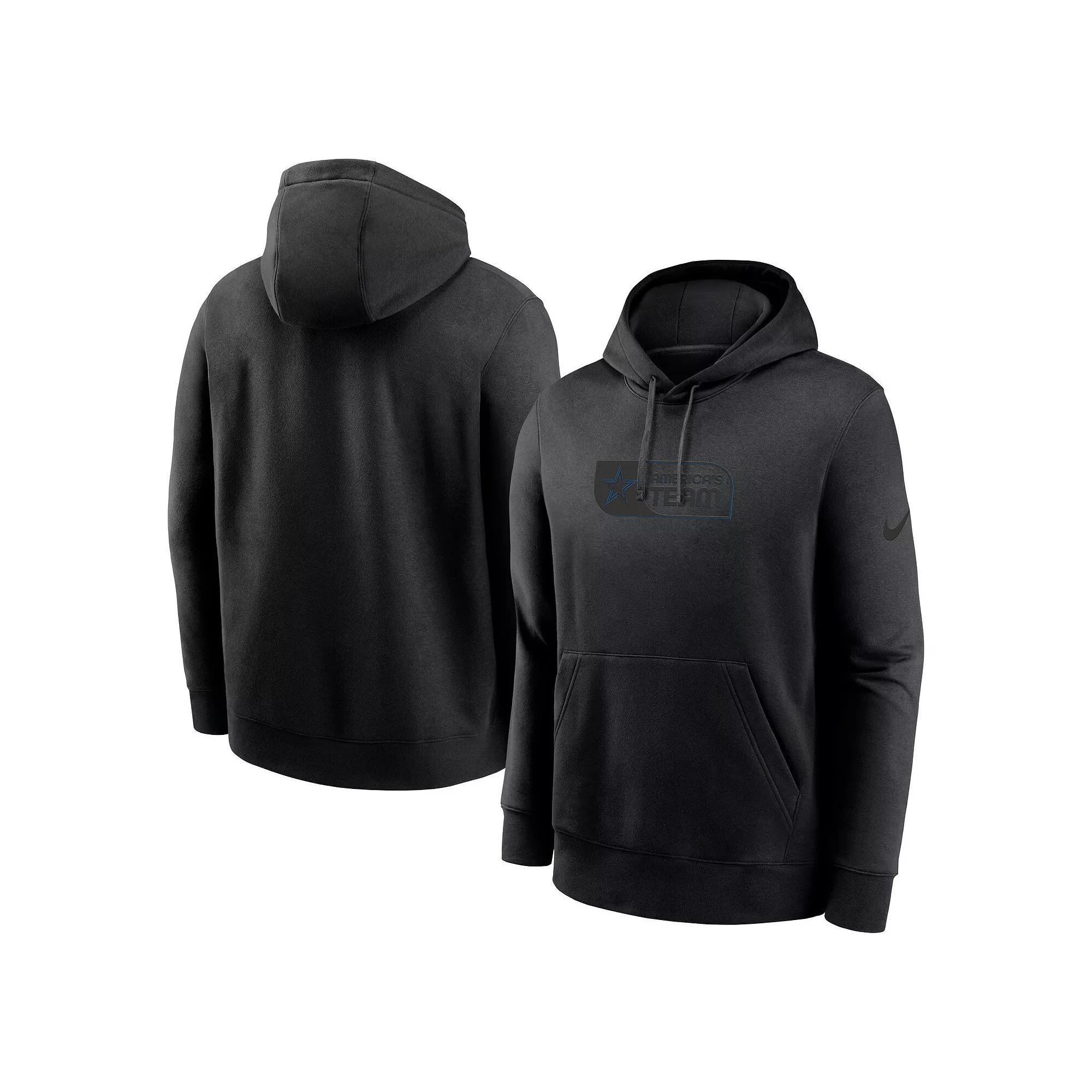 Men's Nike Black Dallas Cowboys Edge Pack Pullover Hoodie, Size: 2XL Product Image
