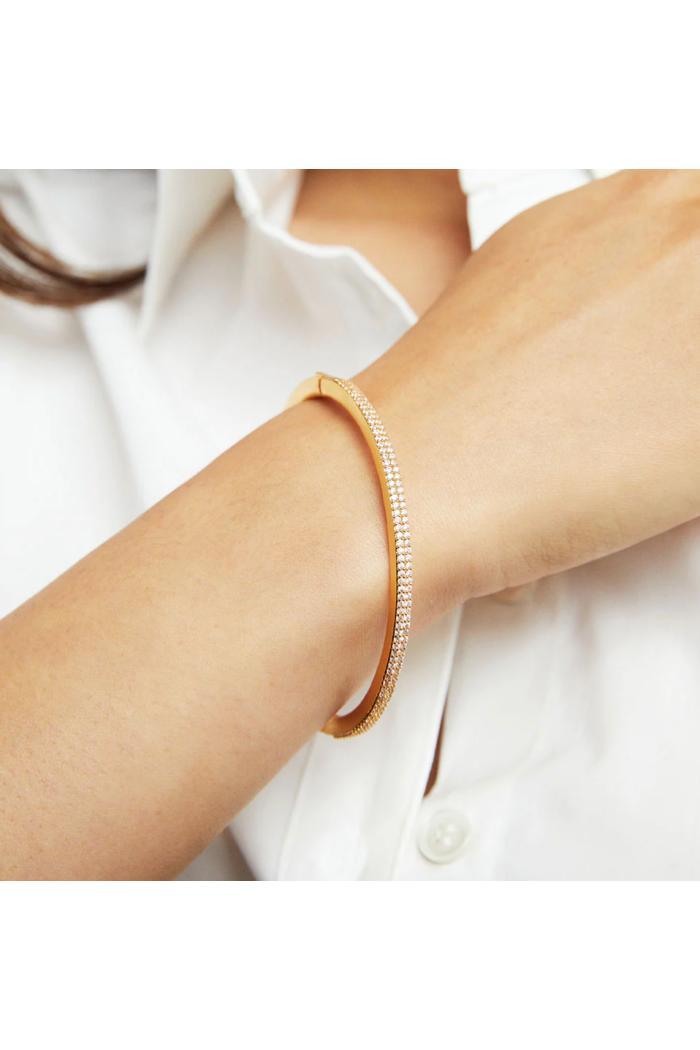 SIGNATURE PAVE HINGE BANGLES Product Image