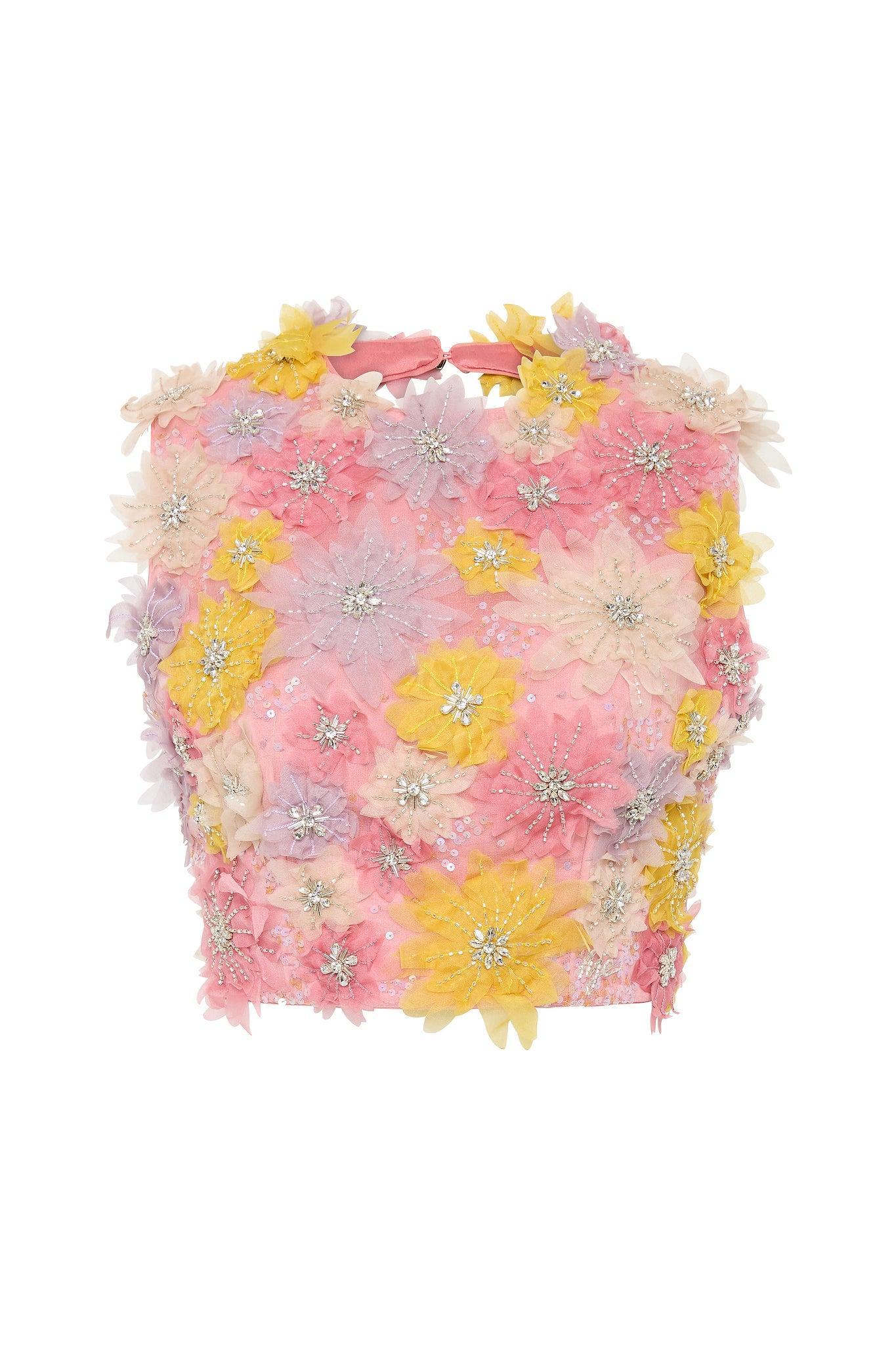 Violette Bubble Hem Mini Dress Product Image