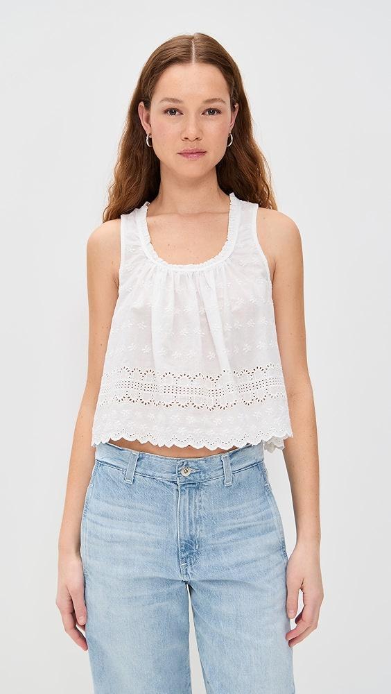 Free People Marina Eyelet Tank | Shopbop Product Image