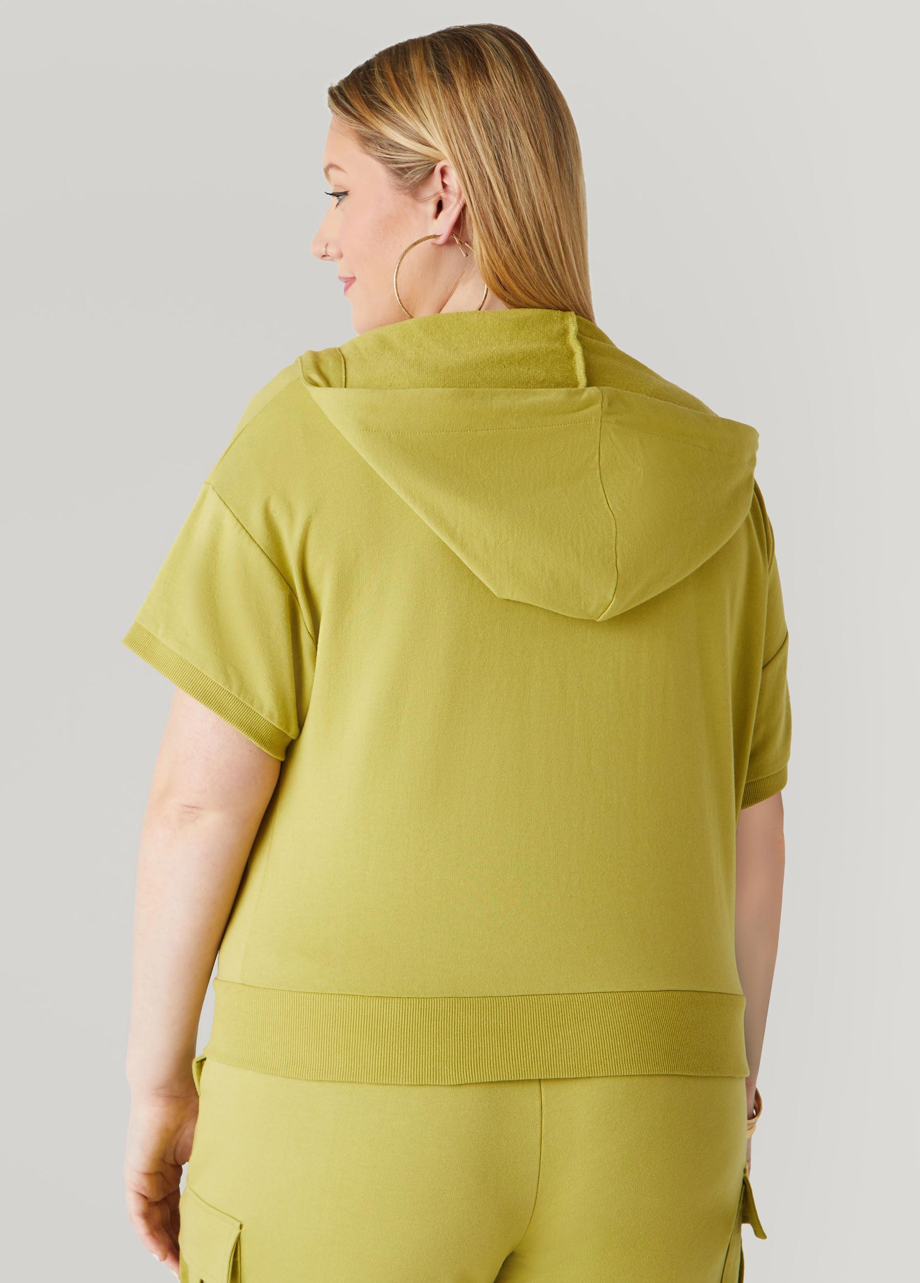 Zip Front French Terry Hoodie Product Image